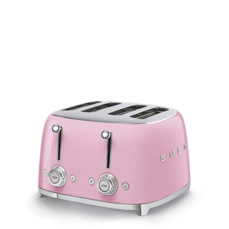 Smeg TSF03PKEU toster 6 4 kaw. 2000 W Różowy