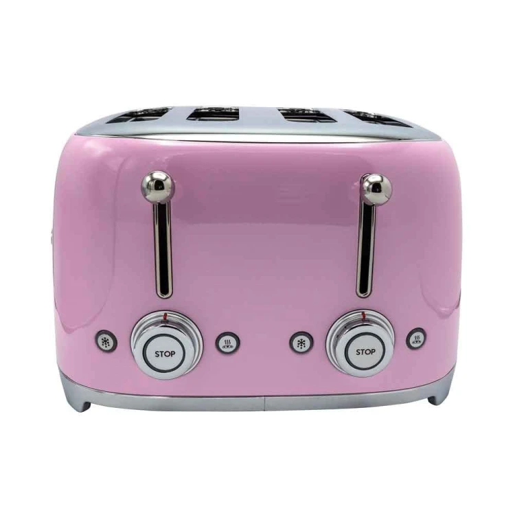 Smeg TSF03PKEU toster 6 4 kaw. 2000 W Różowy