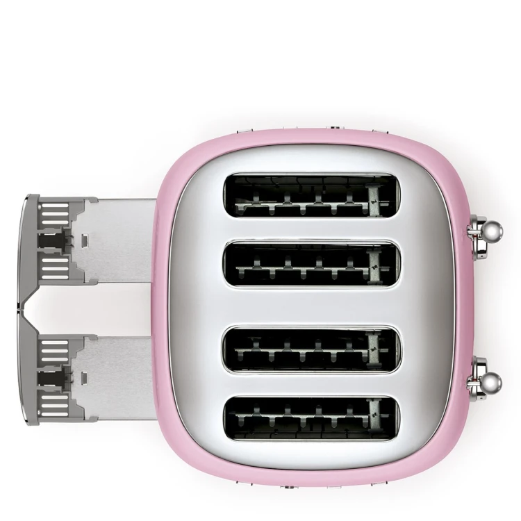 Smeg TSF03PKEU toster 6 4 kaw. 2000 W Różowy