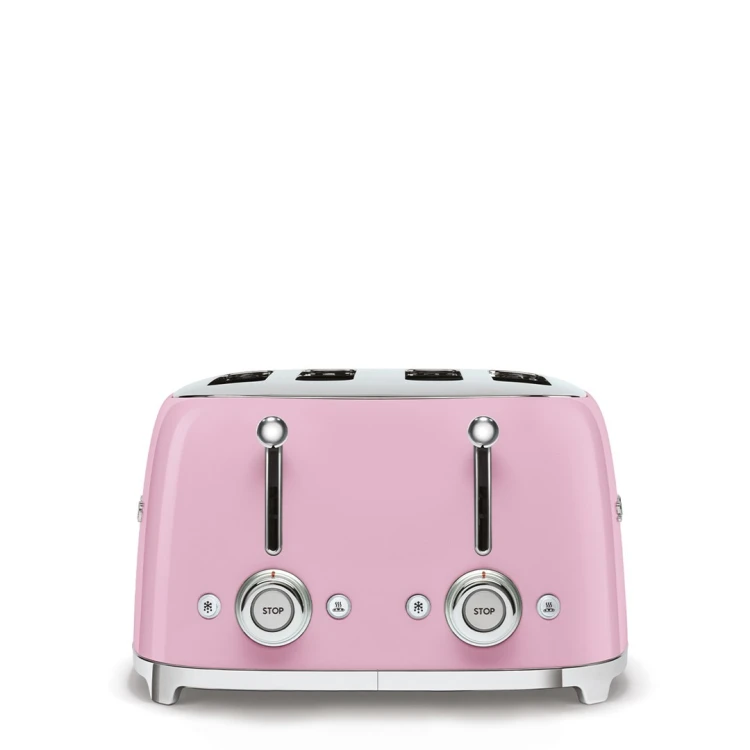 Smeg TSF03PKEU toster 6 4 kaw. 2000 W Różowy
