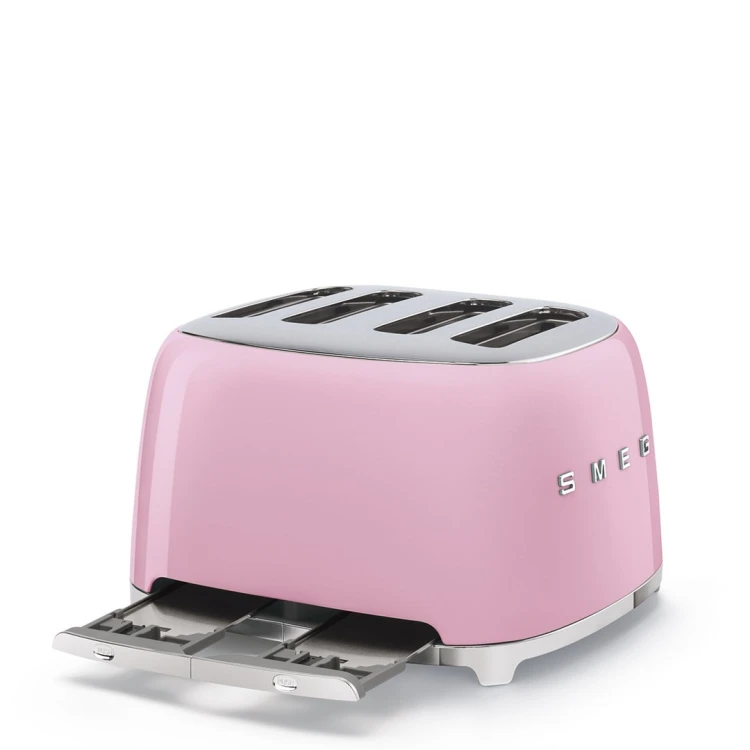Smeg TSF03PKEU toster 6 4 kaw. 2000 W Różowy