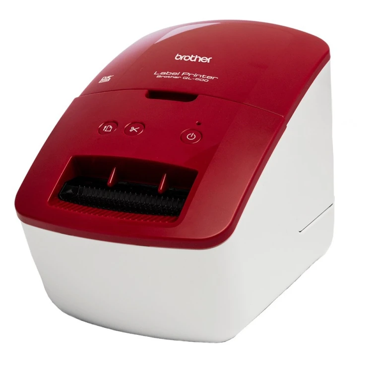 Brother QL-600RXX1 drukarka etykiet bezpośrednio termiczny 300 x 600 DPI 71 mm/s Przewodowa DK