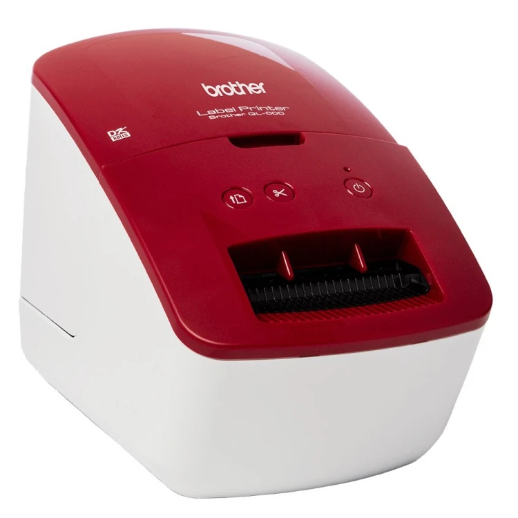 Brother QL-600RXX1 drukarka etykiet bezpośrednio termiczny 300 x 600 DPI 71 mm/s Przewodowa DK