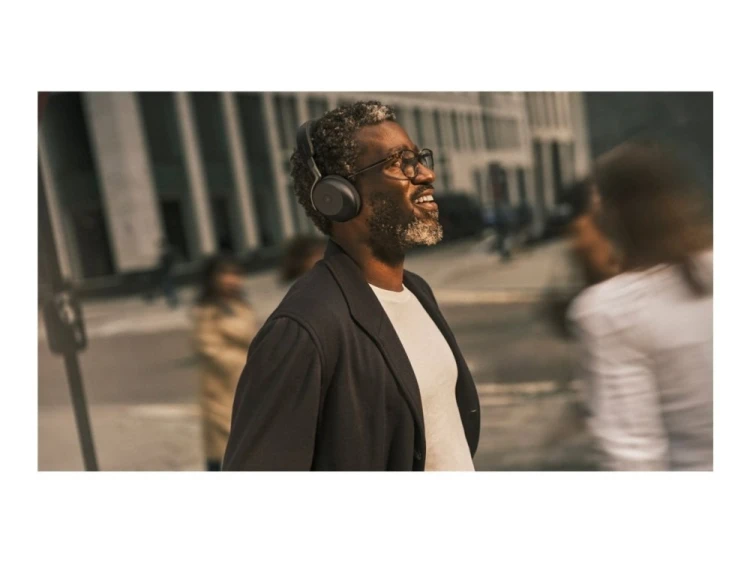 Jabra Evolve3 75 Zestaw słuchawkowy Bezprzewodowy Opaska na głowę Połączenia/muzyka USB Typu-A Bluetooth Czarny
