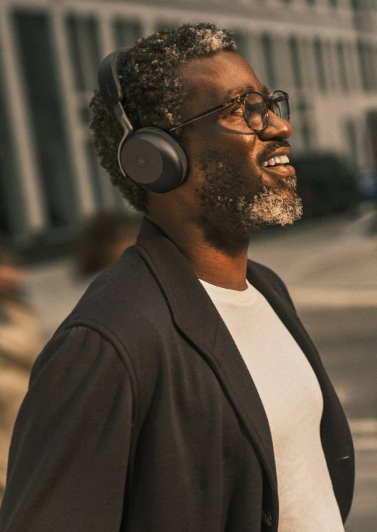 Jabra Evolve3 75 Zestaw słuchawkowy Bezprzewodowy Opaska na głowę Połączenia/muzyka USB Typu-A Bluetooth Czarny
