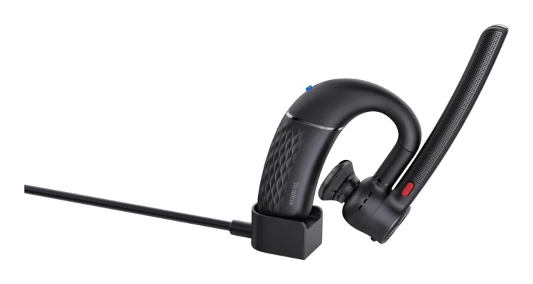 Yealink BH71 Lite Zestaw słuchawkowy Przewodowy i Bezprzewodowy Nauszny Biuro/centrum telefoniczne USB Type-C Bluetooth Czarny