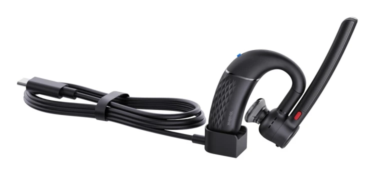 Yealink BH71 Lite Zestaw słuchawkowy Przewodowy i Bezprzewodowy Nauszny Biuro/centrum telefoniczne USB Type-C Bluetooth Czarny