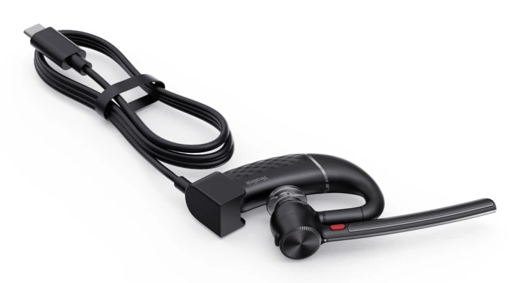 Yealink BH71 Lite Zestaw słuchawkowy Przewodowy i Bezprzewodowy Nauszny Biuro/centrum telefoniczne USB Type-C Bluetooth Czarny
