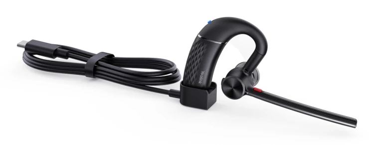 Yealink BH71 Lite Zestaw słuchawkowy Przewodowy i Bezprzewodowy Nauszny Biuro/centrum telefoniczne USB Type-C Bluetooth Czarny