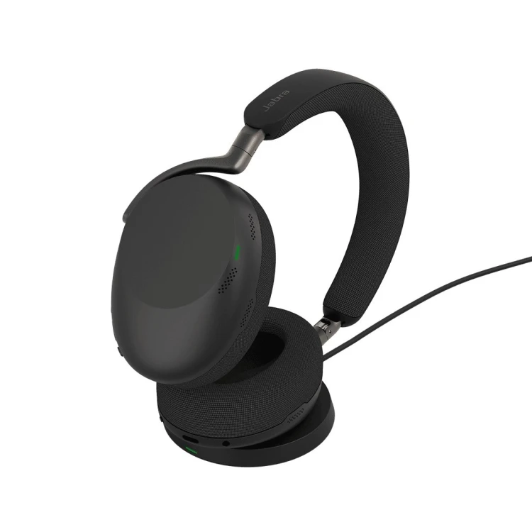Jabra Evolve3 85 Zestaw słuchawkowy Bezprzewodowy Opaska na głowę Biuro/centrum telefoniczne USB Typu-A Bluetooth Czarny
