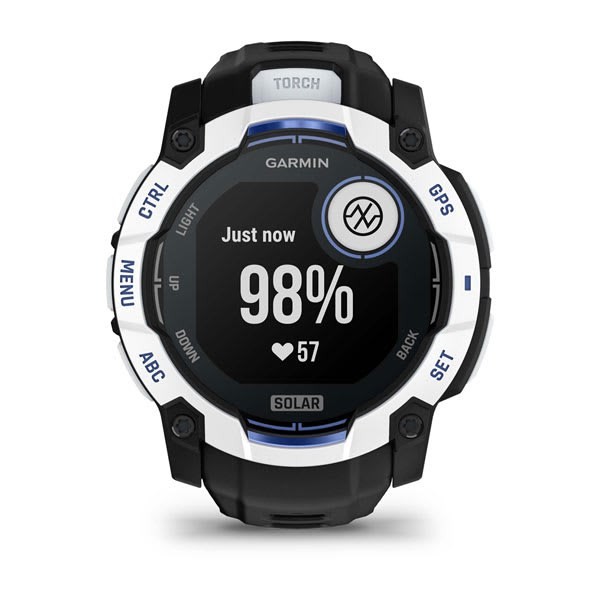 Smartwatch Garmin Instinct 3 Solar 010-02935-03 50mm czarno-biały