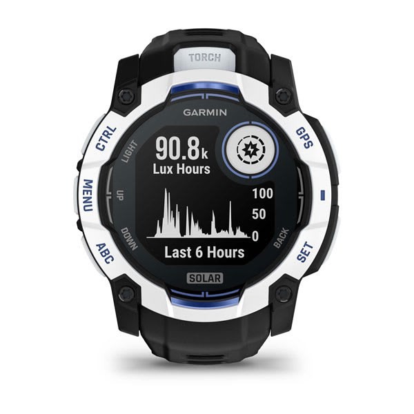 Smartwatch Garmin Instinct 3 Solar 010-02935-03 50mm czarno-biały