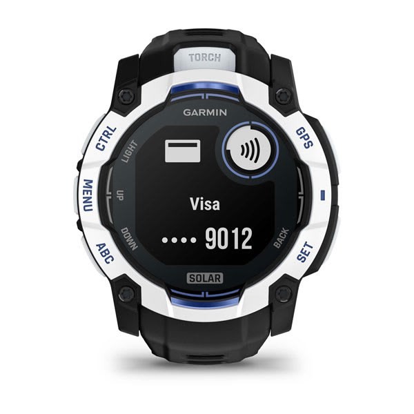 Smartwatch Garmin Instinct 3 Solar 010-02935-03 50mm czarno-biały
