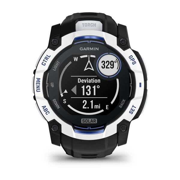 Smartwatch Garmin Instinct 3 Solar 010-02935-03 50mm czarno-biały