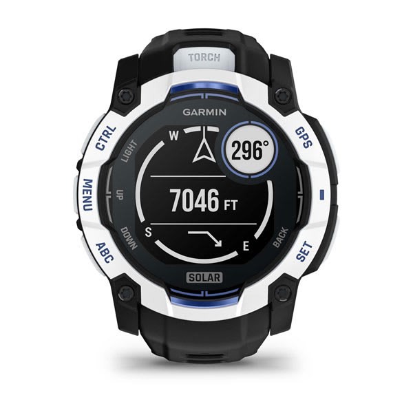 Smartwatch Garmin Instinct 3 Solar 010-02935-03 50mm czarno-biały