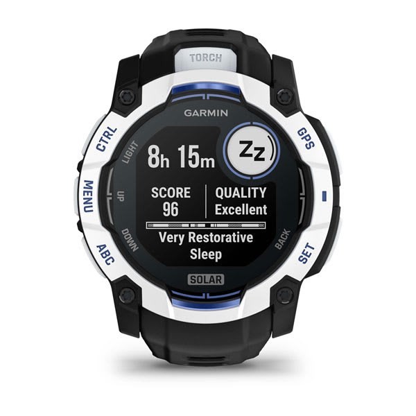 Smartwatch Garmin Instinct 3 Solar 010-02935-03 50mm czarno-biały