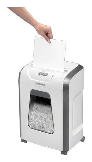 Fellowes 15C niszczarka Rozdrabnianie krzyżowe 22,4 cm Biały