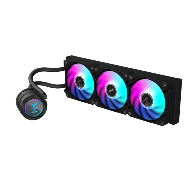 Chłodzenie wodne GIGABYTE AORUS WATERFORCE II 360 AiO 12cm Czarne