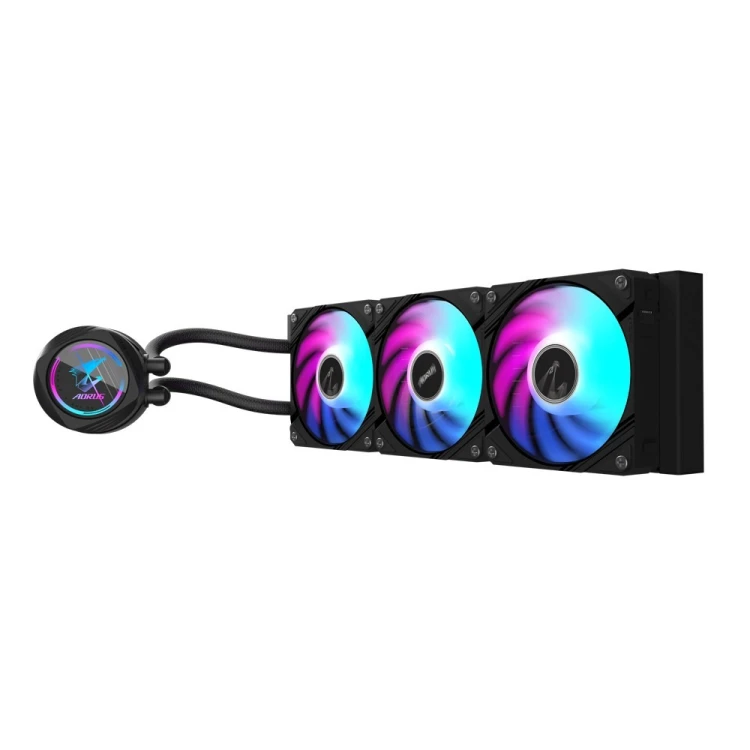 Chłodzenie wodne GIGABYTE AORUS WATERFORCE II 360 AiO 12cm Czarne