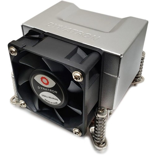 Inter-Tech Q-5 Procesor Radiator 6 cm Czarny, Srebrny 1 szt.