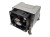Inter-Tech Q-5 Procesor Radiator 6 cm Czarny, Srebrny 1 szt.