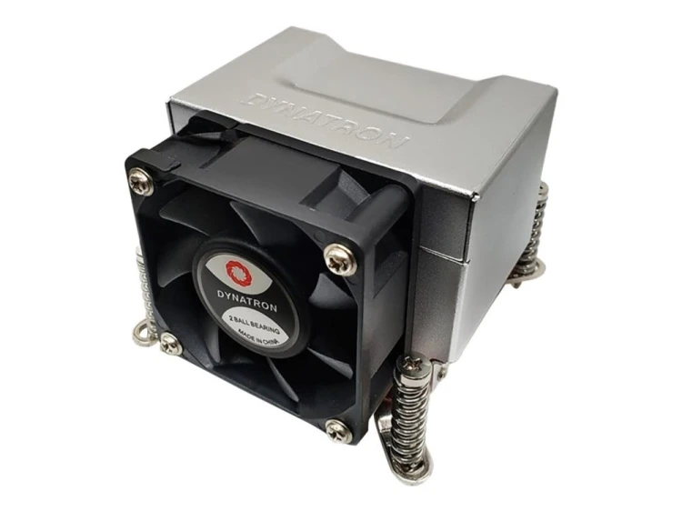 Inter-Tech Q-5 Procesor Radiator 6 cm Czarny, Srebrny 1 szt.