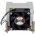 Inter-Tech Q-5 Procesor Radiator 6 cm Czarny, Srebrny 1 szt.