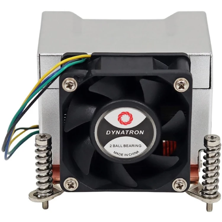 Inter-Tech Q-5 Procesor Radiator 6 cm Czarny, Srebrny 1 szt.