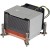 Inter-Tech Q-5 Procesor Radiator 6 cm Czarny, Srebrny 1 szt.