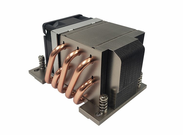Dynatron A54 system chłodzenia komputerów Procesor Chłodnica powietrza 6 cm Czarny, Szary 1 szt.