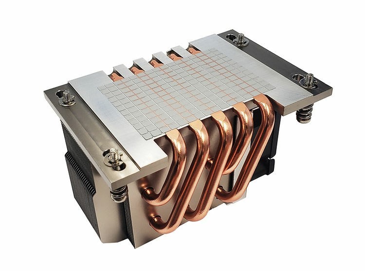 Dynatron A54 system chłodzenia komputerów Procesor Chłodnica powietrza 6 cm Czarny, Szary 1 szt.