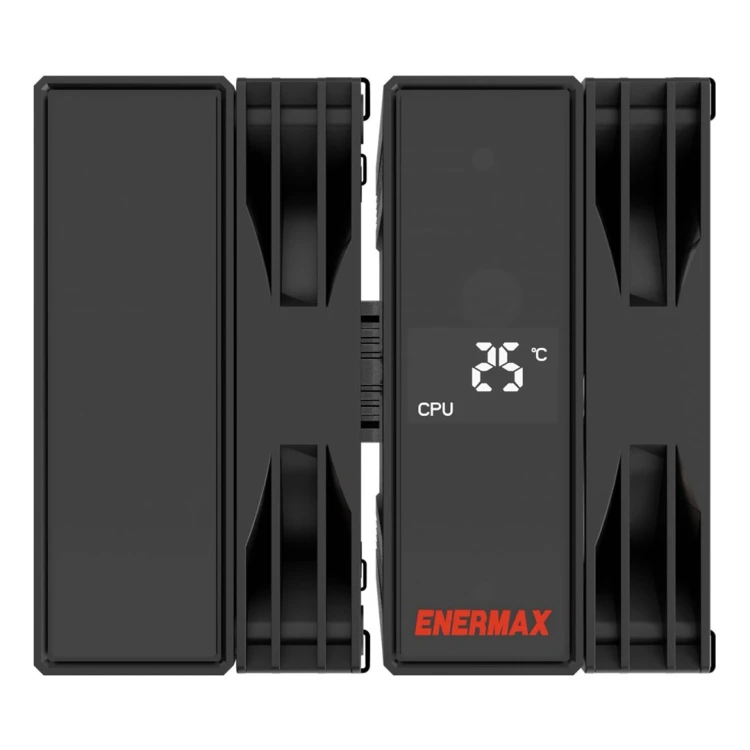 Enermax ETS-TD60D system chłodzenia komputerów Procesor Chłodnica powietrza 12 cm Czarny
