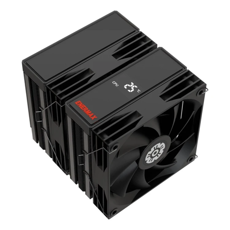 Enermax ETS-TD60D system chłodzenia komputerów Procesor Chłodnica powietrza 12 cm Czarny