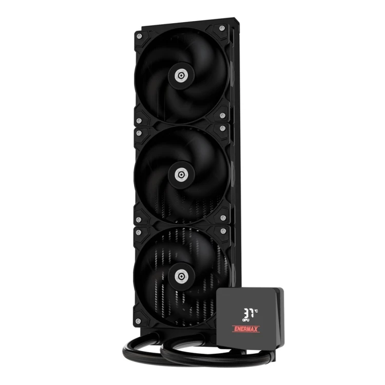 Enermax ELC-LMIV360-SF system chłodzenia komputerów Procesor Zestaw do chłodzenia płynami 12 cm Czarny