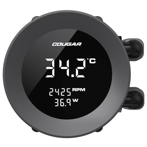 COUGAR CGR-PSDVARGB-B-360 Procesor Chłodnica cieczy all-in-one 12 cm Czarny