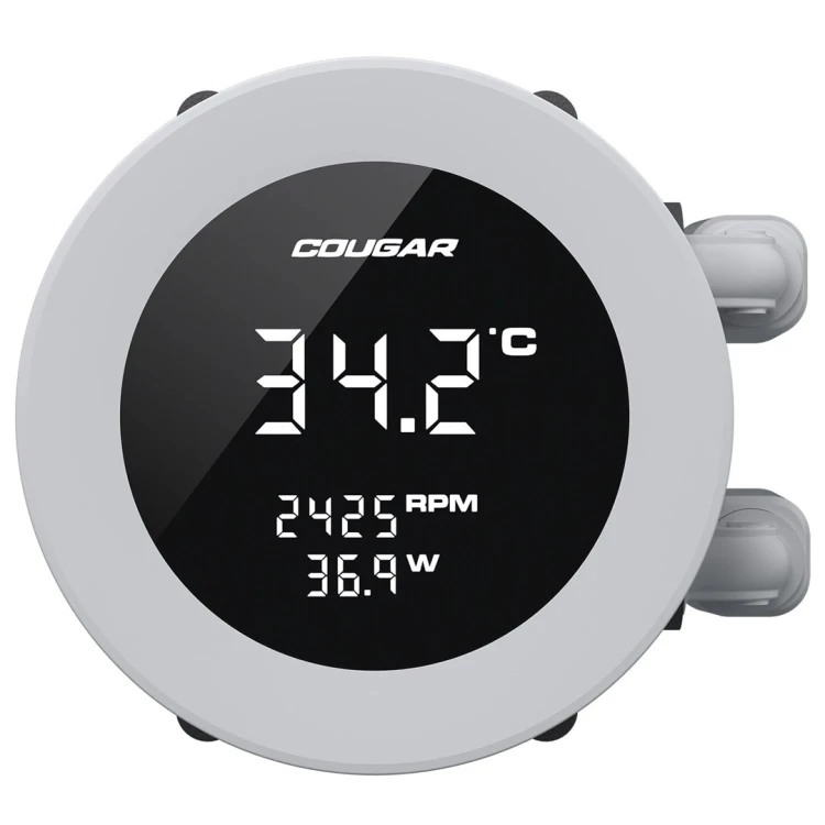 COUGAR CGR-PSDVARGB-W-240 Procesor Chłodnica cieczy all-in-one 12 cm Biały