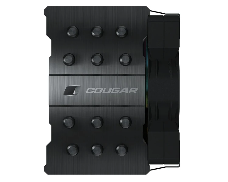 COUGAR CGR-FZA85-ARGB Procesor Chłodnica powietrza Czarny