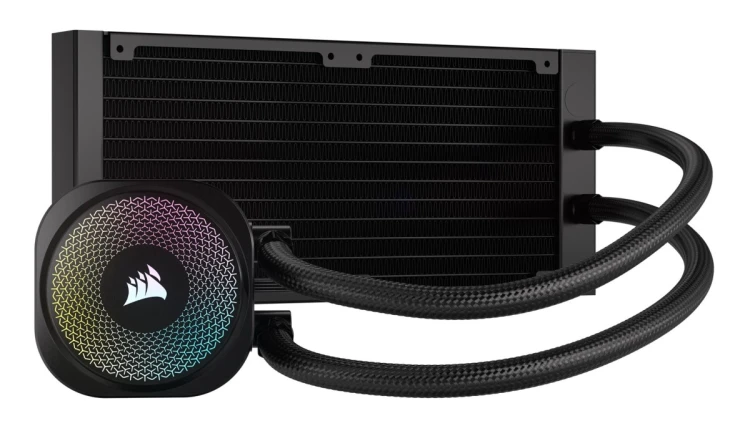 Corsair NAUTILUS 240 RS ARGB Liquid Procesor Chłodnica cieczy all-in-one Czarny 1 szt.