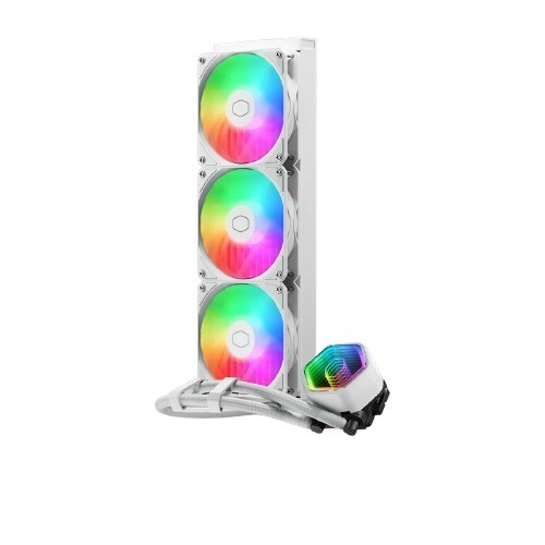 Cooler Master MasterLiquid 360 Core II White Procesor Zestaw do chłodzenia płynami 12 cm Biały 1 szt.