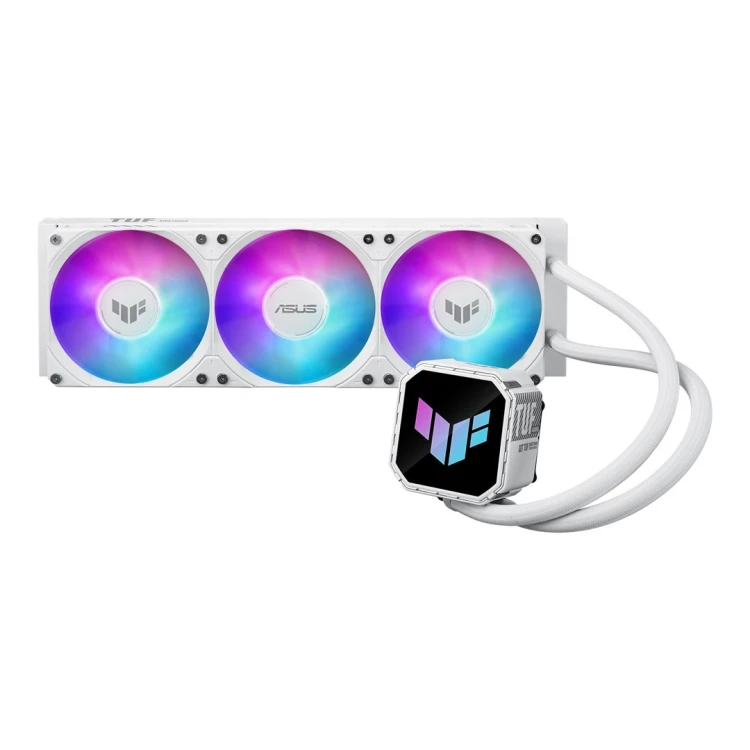 ASUS TUF Gaming LC III 360 ARGB White Edition Obudowa komputera Chłodnica cieczy all-in-one 12 cm Biały