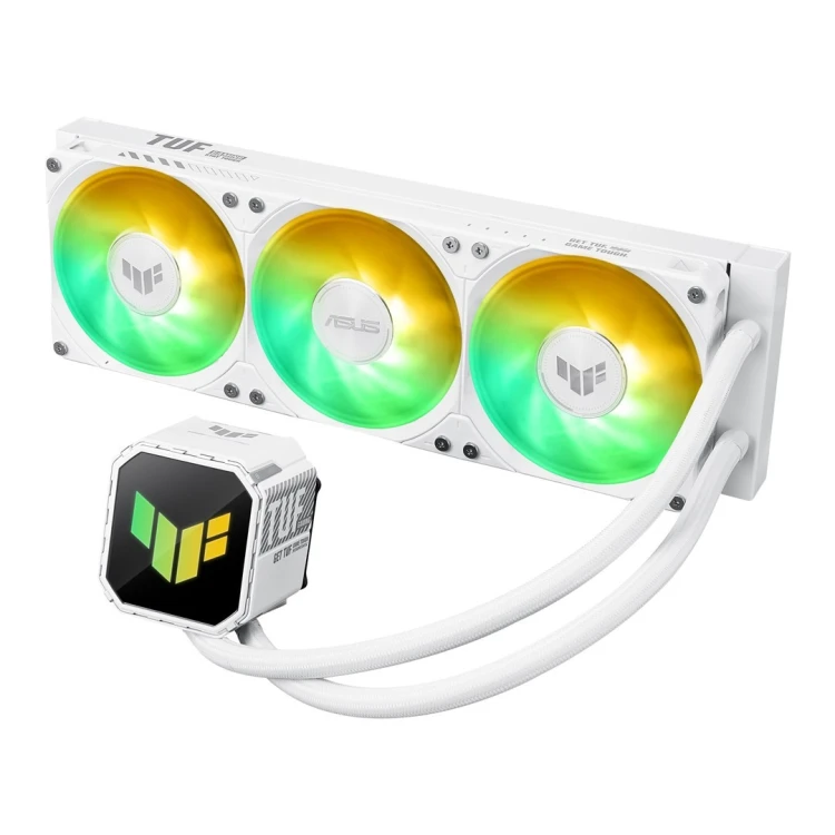 ASUS TUF Gaming LC III 360 ARGB White Edition Obudowa komputera Chłodnica cieczy all-in-one 12 cm Biały