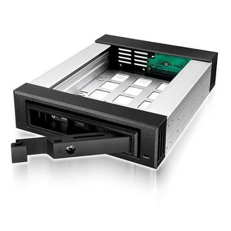 ICY BOX IB-129SSK-B 13,3 cm (5.25") Panel bezela Czarny