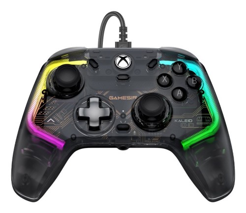 GameSir Kaleid Czarny, Przezroczysty USB Gamepad Analogowa/Cyfrowa Xbox One, Xbox Series S, Xbox Series X