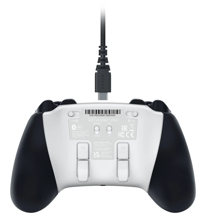 Razer Wolverine V2 Pro Biały Gamepad Analogowa/Cyfrowa PC, PlayStation 5