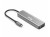 Equip 133485 zewnętrzna karta graficzna usb 3840 x 2160 px Czarny, Srebrny