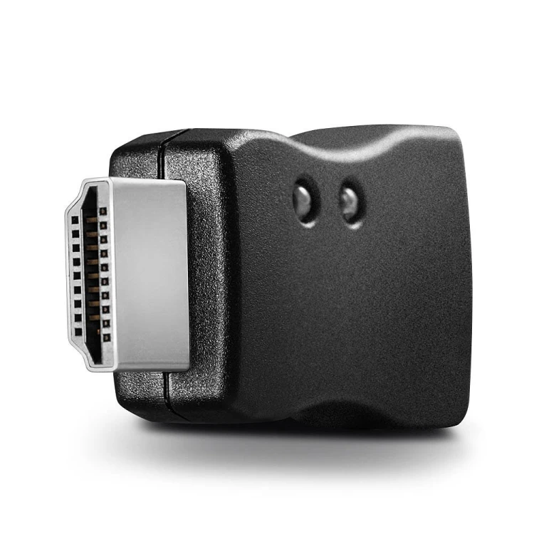 Lindy 32115 przejściówka do kabli HDMI Czarny
