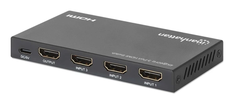 Manhattan 208222 przełącznik wideo HDMI