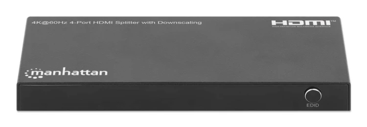Manhattan 208369 rozgałęziacz telewizyjny HDMI 4x HDMI