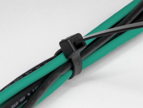 DeLOCK Trytyka odporna na ultrafiolet, D 1220 x S 9,0 mm czarna, 10 szt.