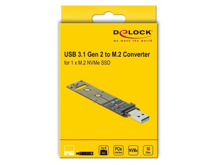 DeLOCK 64069 adapter Wewnętrzny M.2